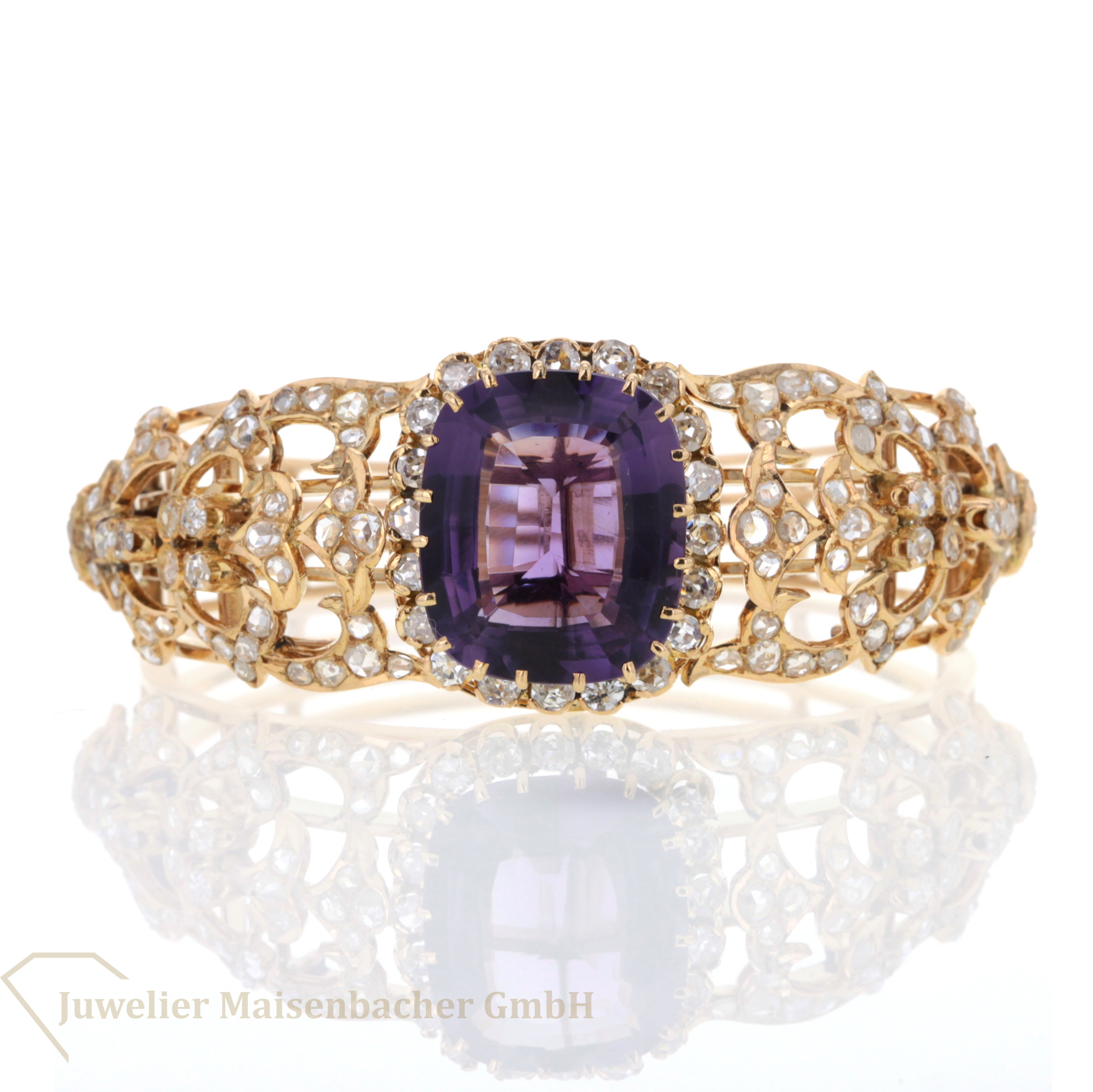Außergewöhnlich Armreif Amethyst