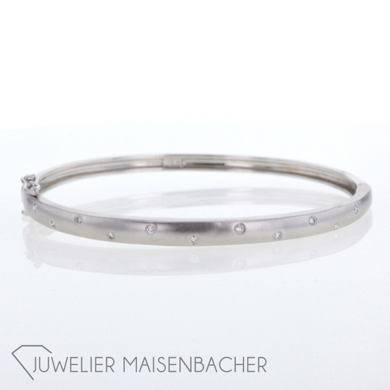 Brillant-Armreif Weißgold Sommer
