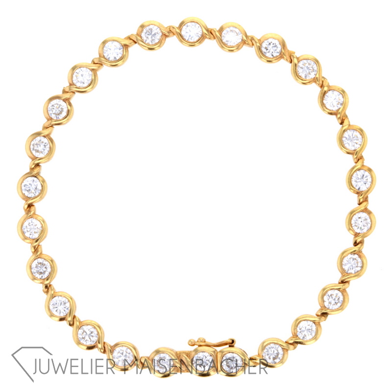 Tennisarmband Gold