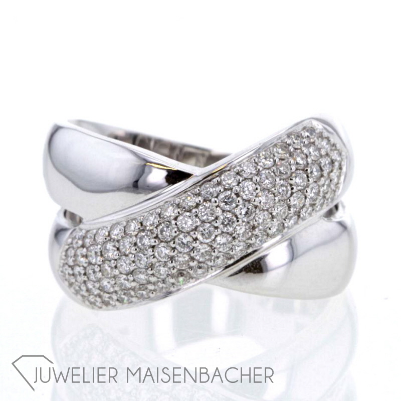 Christ Diamonds Croisé-Ring
