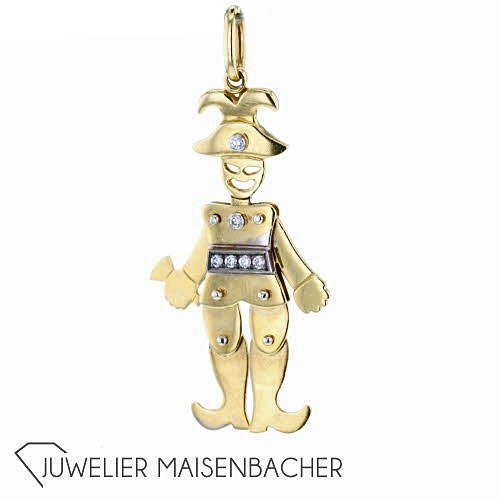 Anhänger *Harlekin*, beweglich