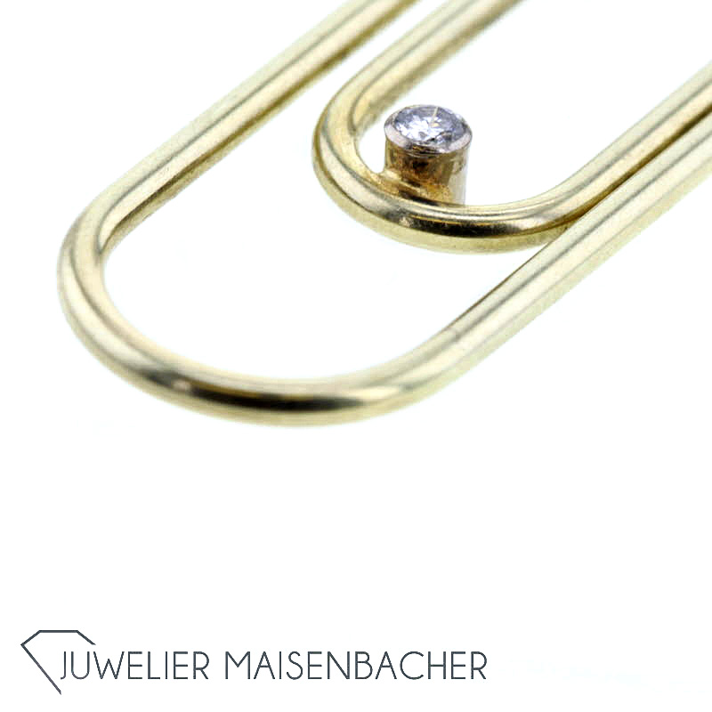 Geldklammer *Brillant* Gold