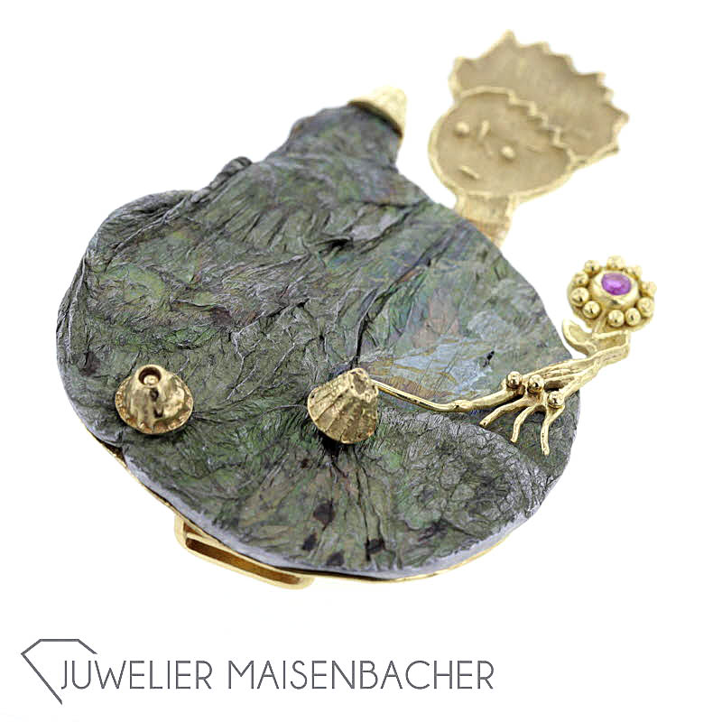 Hochwertige Brosche *Der kleine Prinz* von 'Hans-Leo Peters'