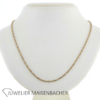 Collierkette/Kette in Kordelmuster Gold