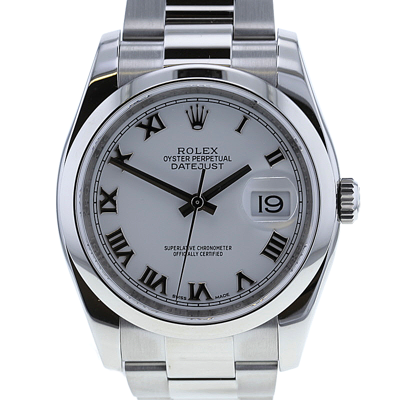 Rolex Datejust 36 mm, Edelstahl