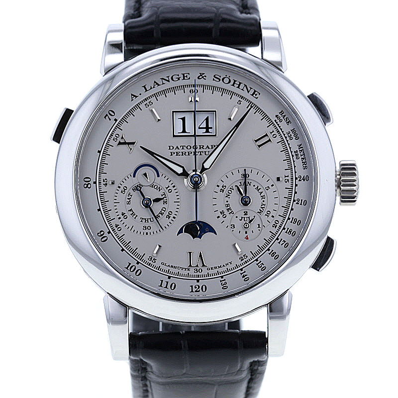 A. Lange & Söhne Saxonia Datograph Perpetual - Platin - 410.025