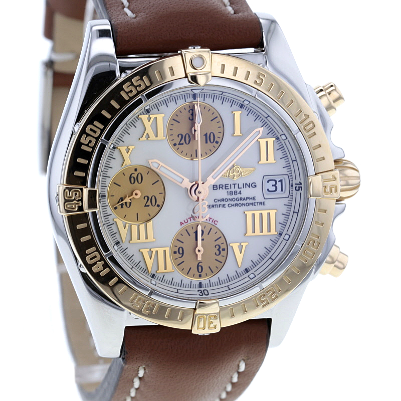 Breitling Chrono Cockpit - Stahl/Roségold