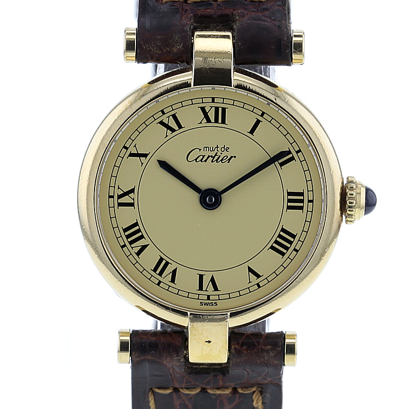 Cartier Vermeil Quarz