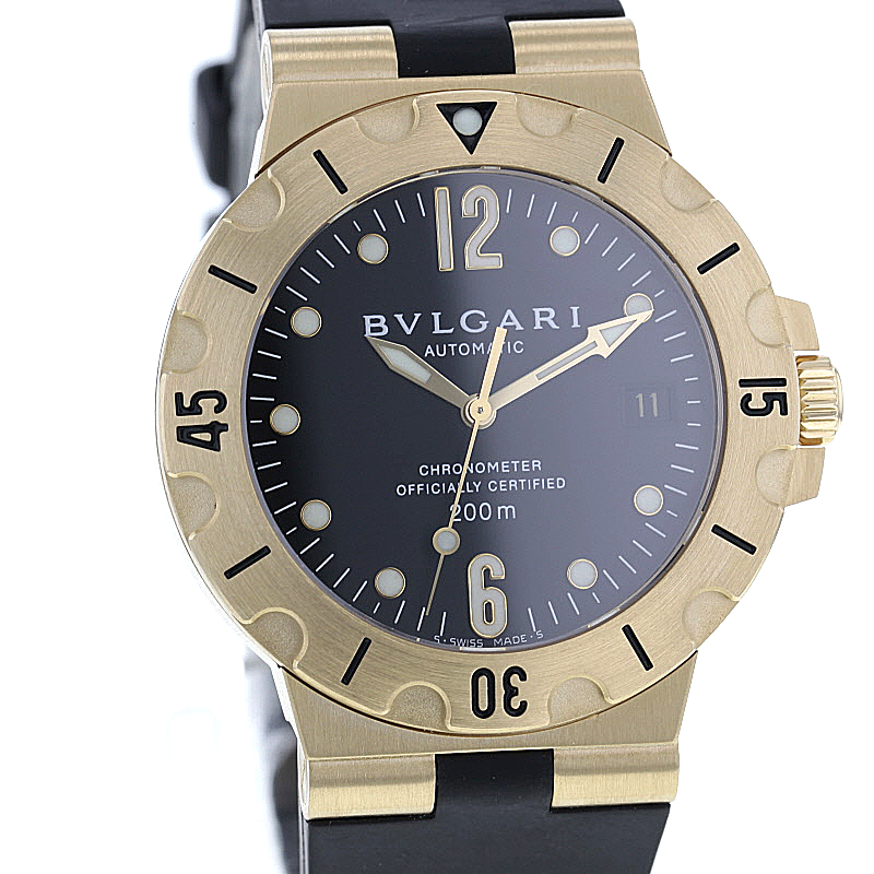 Bulgari Bvlgari Diagono Automatic 18K Gold