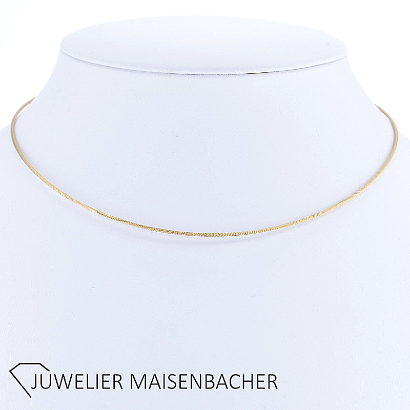 Collier Omega Kette/Halsreif Gold