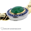 Massives Collier mit Smaragd und Saphir von WEMPE Gold – Bild 2