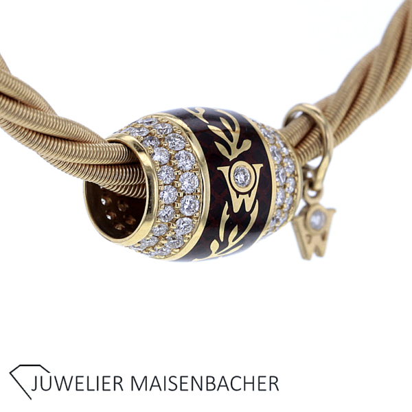 Wellendorff Collier *Comtesse* Brillant Gold – Bild 2