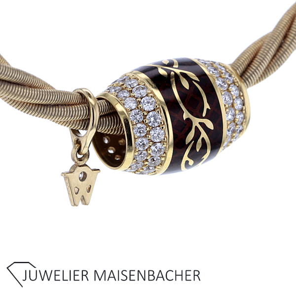 Wellendorff Collier *Comtesse* Brillant Gold – Bild 3