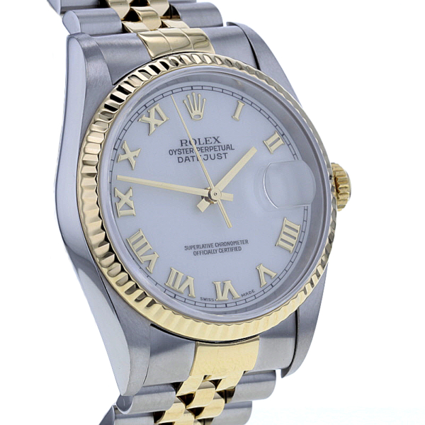 Rolex Datejust Stahl/Gold 36mm, Saphirglas – Bild 2