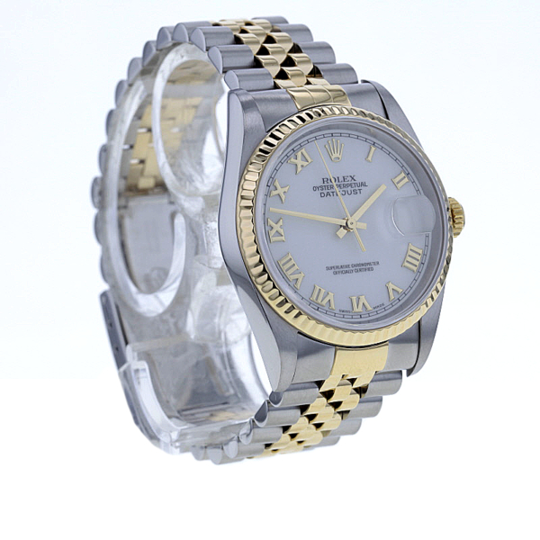 Rolex Datejust Stahl/Gold 36mm, Saphirglas – Bild 4