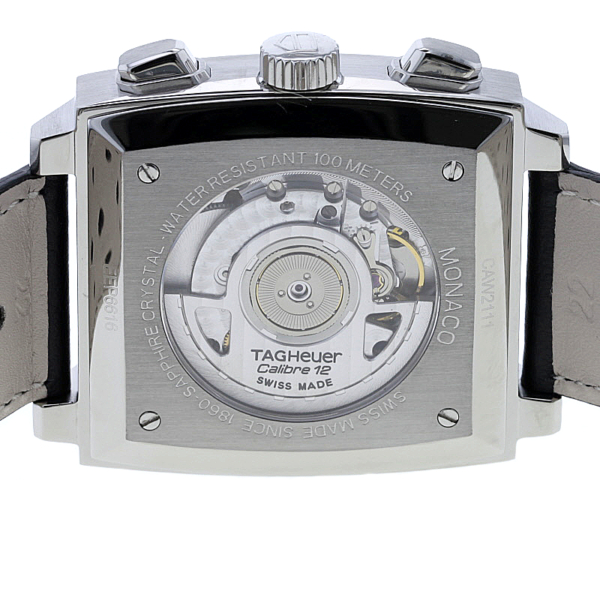 TAG Heuer Monaco Chronograph Automatic Calibre 12 Edelstahl Blue – Bild 7