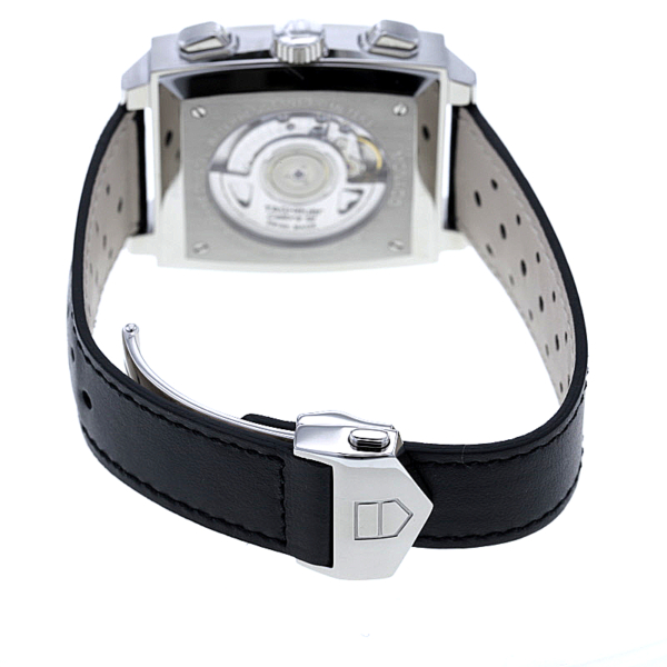 TAG Heuer Monaco Chronograph Automatic Calibre 12 Edelstahl Blue – Bild 8