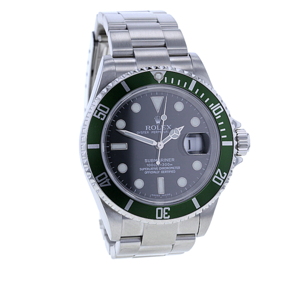 Rolex Submariner Date "Kermit" 16610LV, 2006, LC100 – Bild 3