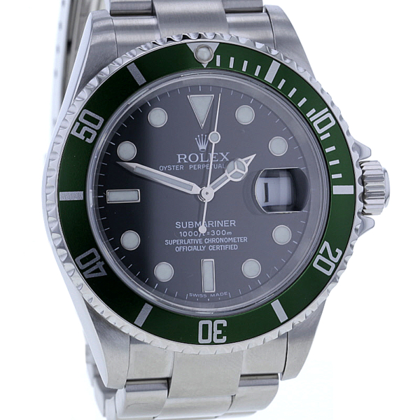 Rolex Submariner Date "Kermit" 16610LV, 2006, LC100 – Bild 2