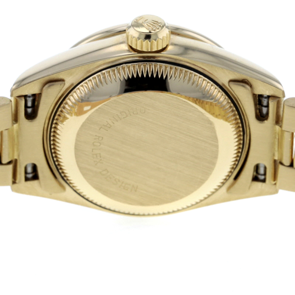 Rolex Lady-Datejust 18K. Gold mit 472 Diamanten – Bild 7
