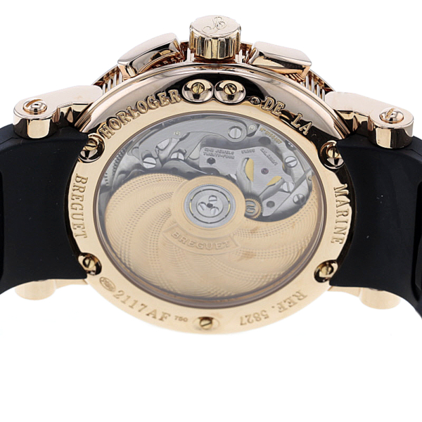 Breguet Marine Chronograph 18K. Roségold – Bild 7