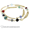 CARETTA lange Kette mit Edelsteinen – Bild 6