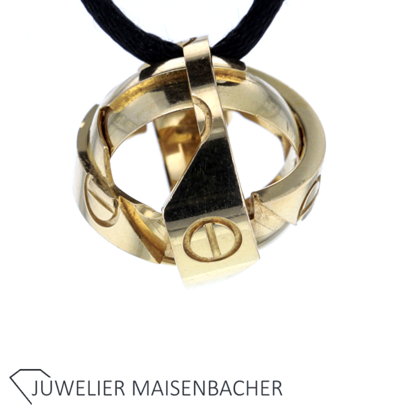 Cartier Love Astro Ring oder Anhänger Gold RARITÄT – Bild 2
