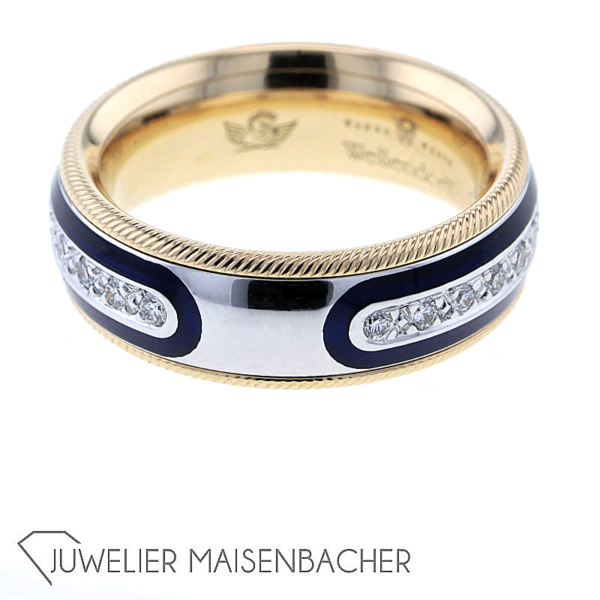 Wellendorff Drehring "Salome" mit Brillanten Gold – Bild 5