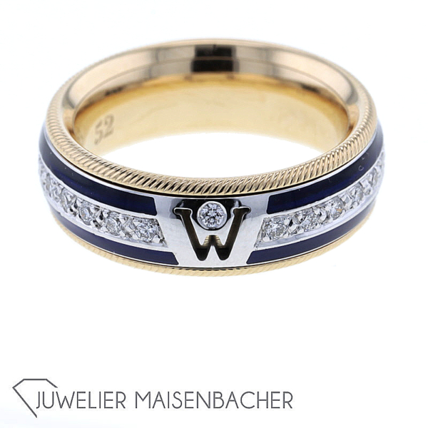 Wellendorff Drehring "Salome" mit Brillanten Gold – Bild 6