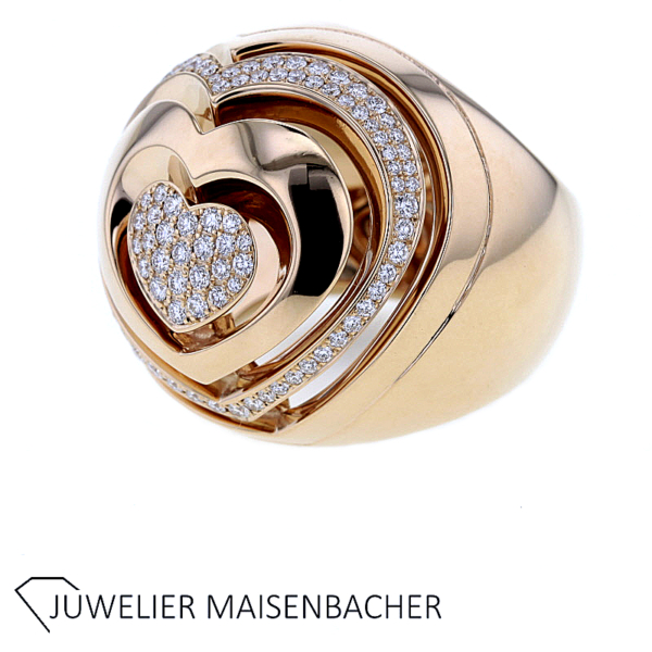 Chopard Ring "Xtravaganz" mit Brillanten Gold