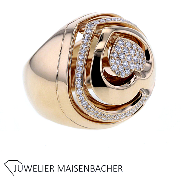 Chopard Ring "Xtravaganz" mit Brillanten Gold – Bild 5