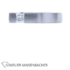 Niesing massiver Spannring "Bauhaus" mit Brillant Platin