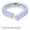 Niesing massiver Spannring "Bauhaus" mit Brillant Platin – Bild 3