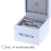 Niesing massiver Spannring "Bauhaus" mit Brillant Platin – Bild 5