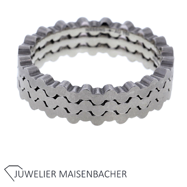 Niessing Ring 3-teilig "Architecture Step" Gold – Bild 4