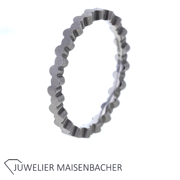 Niessing Ring 3-teilig "Architecture Step" Gold – Bild 5