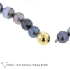 Bezauberndes Tahitiperlen Collier mit Wechselschließe Gold – Bild 4