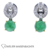 René Kern Traumhafte Ohrstecker mit Smaragd und Diamanten Gold – Bild 4