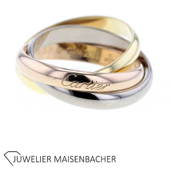 Cartier Ring Trinity Klassisch Gold
