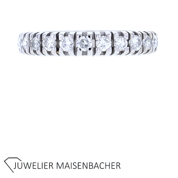 Memoire-Ring mit Brillanten Gold – Bild 7