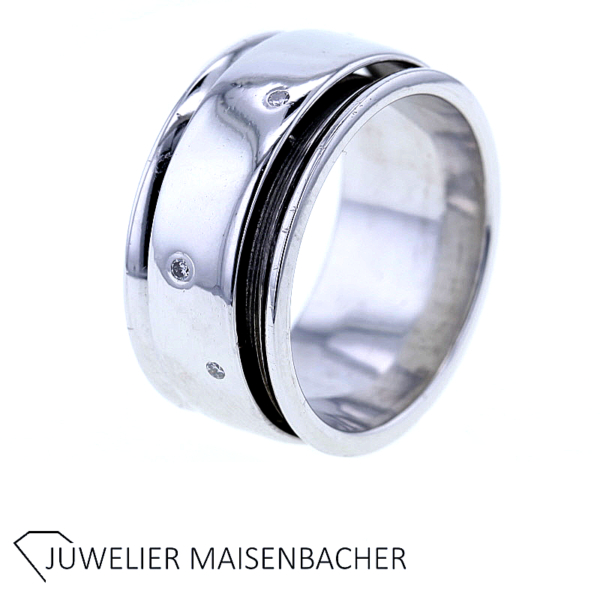 Piaget Breiter "Possession" Dreh-Ring mit Brillanten Gold