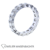 Zeitloser Memoire Ring mit natürlichen Brillanten Gold – Bild 6