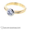 Klassischer Damen Solitär Brillantring ca. 0.57 ct in Gold