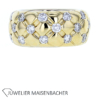 Wunderschöner Breiter Ring mit Brillanten Gold