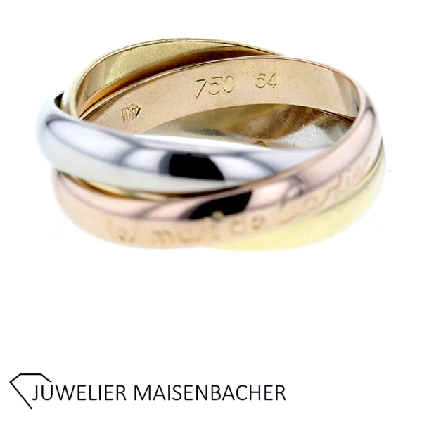 les must de Cartier Trinity Ring Gold