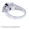 Zeitloser Entourage Ring mit Brillant und Saphir Gold – Bild 4