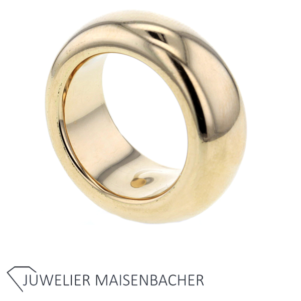 Massiver Ring mit wunderschönem Tansanit Gold – Bild 5