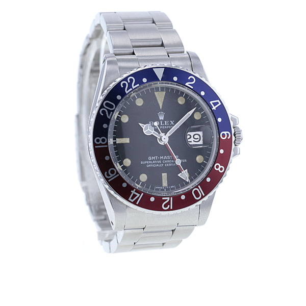 ROLEX GMT-Master Pepsi Mark 2, Ref. 1675, Vintage – Bild 2