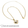 Chopard "Happy Diamonds" Collier mit Herzanhänger Brillant Gold – Bild 2