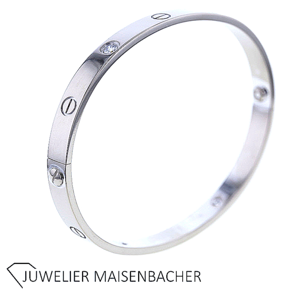CARTIER LOVE Armband/Armreif mit Brillant inkl. Schlüssel – Bild 5